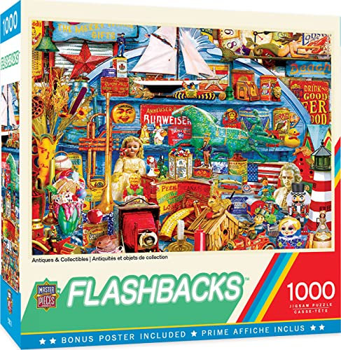 MasterPieces 1000 Piece Jigsaw Puzzle for Adults, Family, Or Kids - Antiques & Collectibles - 19.25x26.75