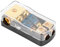 Jauge 0/4 à 4/8 jauge sur 60A bloc de Distribution de fusible 2 voies Mini ANL porte-fusible pour automobile voiture bateau Marine