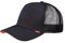 Djinns Trucker Cap HFT Burned Sports Black Orange Schwarz, Size:OneSize
