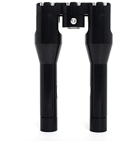 TARAZON Rehausseurs de guidon Riser 7 ou 8 Style Club pour Harley Davidson Dyna Street Bob Softail Sportster