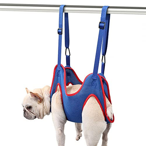 DONGKER Dog Grooming Hammock, Cat Hanging Harness Cat Grooming Sling Holder with Hanging Buckle for Pet Clipping Nail