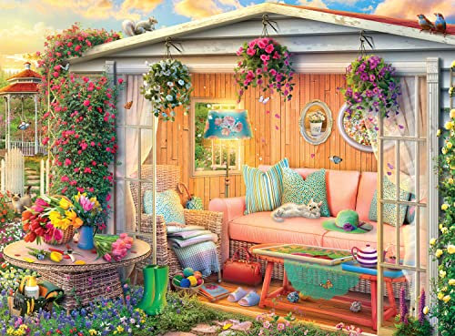 Buffalo Games - Country Life - Escape to The Shed - 1000 Teile Puzzle