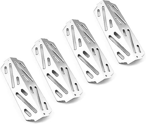 MONIBAQ Déflecteurs de chaleur de rechange pour Weber Genesis II E410 S410 Genesis LX E440 Series, pièces de rechange pour barbecue à gaz Weber Genesis 4 II E/S-415, E/S-435, LX S440, 66041