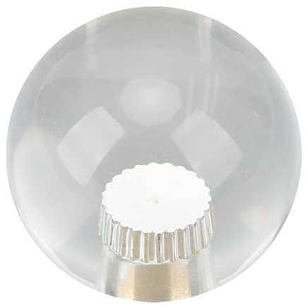 Kugel mit Joystick-Griff Oben, Kristall-Wippkugel, 35-mm-Kristall Rund, Transparenter Wipp-Kugelkopf, Arcade-Spielmaschine Kugel mit Joystick-Griff Oben, Langlebiger, Verschleißfester Kugelkopf, Beque