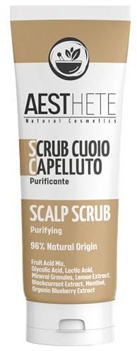 Kopfhaut Peeling Mit Glycolic Acid Und Fruchtsäuren 96% Natürliches Scalp Scrub Peeling Mit Mineralgranulat Erfrischend Antischuppen Antijuckreiz Auch Für Haare 100ml Sanft Für Empfindliche Haut