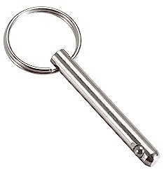 METALLIXITY Perni a Sgancio Rapido (6mmx45mm), Acciaio Carbonio Perno a Strappo - per Costruzioni Navali, Navi Allestimento, Barca Top