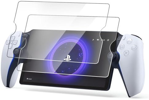 CoBak Screen Protector for PlayStation Portal Remote Player - Scratch-Resistant, Fingerprint-Proof, Crystal Clear Protective Film for Sony PS5 Portal (2 Pack)