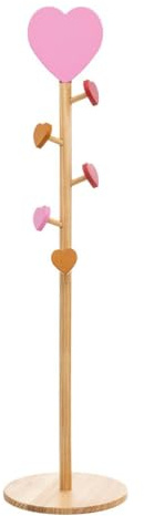 ATMOSPHERA CREATEUR D'INTERIEUR Klädställ för barn soliga hjärtan beige H.135 cm.