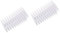 Healeved 2sets Panels Transparent Nail Display Stand Slices Each for Manicure Tool and Nail Art Showcase for Salons and Practice Use