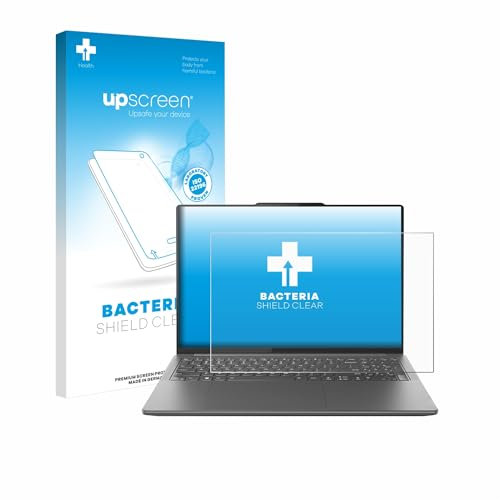 upscreen Antibakterielle Schutzfolie für Lenovo Yoga Pro 9i Gen 9 16 Non-Touch Klare Displayschutz-Folie