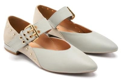 GIOSEPPO Grantham, Zapatos Planos Mary Jane Mujer, Gris, 40 EU