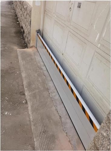 JXIPANUL Quick Flood Barrier 100 80 60 40 CM High Door Rain Drip Guard, Detachable Flooding Water Barrier, Inside Outside Mount (Color : LxH, Size : 70x40cm(27.5x15.7in))
