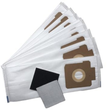 JaTop 20 Staubsaugerbeutel kompatibel mit Swirl E60 passend für AEG Vampyrette 2.0 - AS 206 Rosso Passione, Vampyrette 2.0 - AS 230 BG Energica, AVBG 300/305+, Gr. 17, PICO1-BG