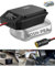 Adaptateur 12 V pour batterie Bosch 18 V à 12 V avec connecteur allume-cigare pour utiliser tous les appareils de voiture, adaptateur de batterie pour roues électriques (uniquement pour batterie PBA)