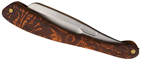 Didiseaon support de rasoir droit tondeuse barber professionnel gommage main shaver rasoir pliable Rétro rasoir à sourcils rasoir de sécurité rasoir de barbier rasoir à lames de barbier Bois