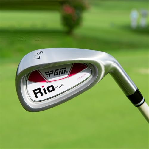 Golf Iron Club for Kids - #7 Iron Golf Club with Perfect Weight and Balance, for Young Athletes, Golf Irons for Juniors 3-12Y (Pink,9-12Y)