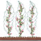 SUNYRISY Rankgitter Metall 3er Set, 150 cm hoch Garten Rankhilfe Spalier Rosengitter für Kletterpflanzen Blume Topfpflanzen Traube Gemüse