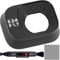 ZHUROUPU Gimbal Camera Lens Frame for DJI Mini 3 Pro Replacement, Gimbal Camera Shell Cover Lid Front Cap PTZ Camera Frame Accessories for DJI Mini 3 Pro Drone Repair with Repair Tools (Black)