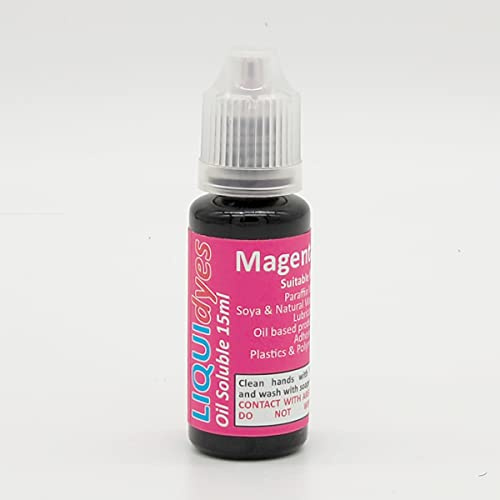 LiquiDyes ® - Liquid Candle Dyes 15ml Multiple Colours (Magenta)