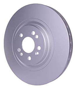 HELLA 8DD 355 129-741 Brake Disc - 50297PRO_HC - High-carbon - Coated - 345mm - 32mm - Internally Vented - for e.g. MERCEDES-BENZ