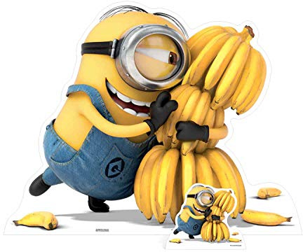 SC1039 Stuart Minion Bananas Great for Fans, Parties and Collectors Height 100cm