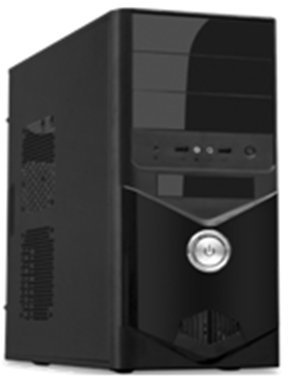PC Case with 500 W PSU 3 x SATA, ATX, and Micro ATX, mondonatura SRL