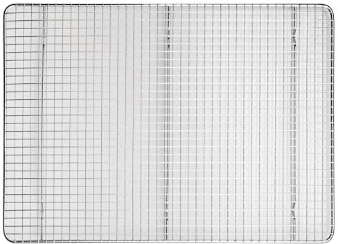 Winco Wire Sheet Pan Grate/Cooling Rack, Chrome Plated, 2/3 Size / 14 x 20