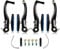 Freni V-brake, Freno V Brake Set, Freni Bici V Brake, Blu