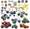 Cars F3 3D Cartoon Wandaufkleber für Schlafzimmer Jungen und Mädchen Wandbild Aufkleber Größe: Groß