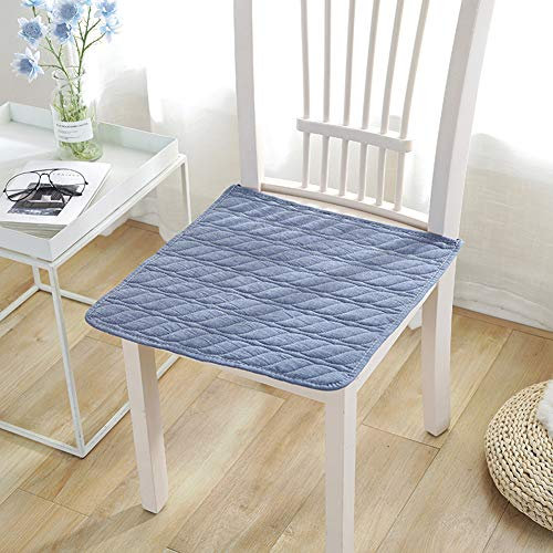 Stuhlauflage,Platz Plaid Stuhlkissen Dünnes Rutschfestes Auflage Sitzkissen für Bürostuhl Balkon Terrasse Innen Außenbereich,Sitzpolster für Gartenstuhl,Esszimmerstuhl,Tatami Bodenmatte H 45x45CM