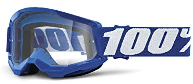 100% STRATA 2 JUNIOR - Transparente blaue Gläser