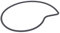 O-Ring Piaggio Dichtring Wasserpumpe für Piaggio LC 125-300, 485080
