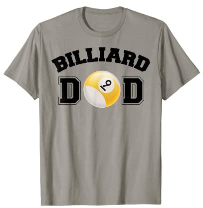 Billard Dad | Süßes Tischspiel Papa lustiges Pool Vater Geschenk T-Shirt