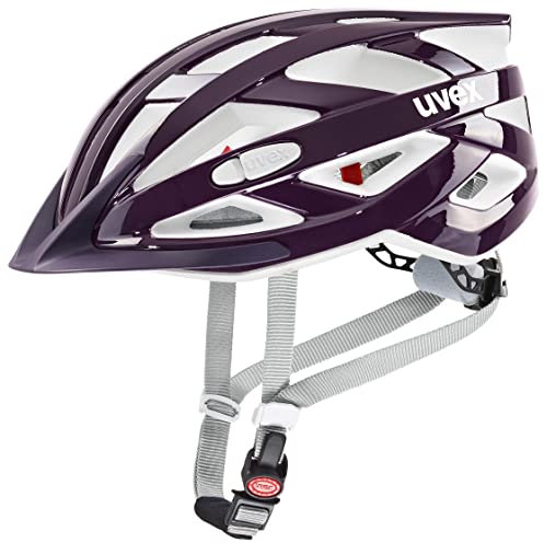 uvex i-vo 3D - Leichter Allround-Helm für Damen und Herren - individuelle Größenanpassung - erweiterbar mit LED-Licht - Prestige - 56-60 cm