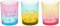 Tognana Sunset Multicolor Set 3 bicchieri 280 cc