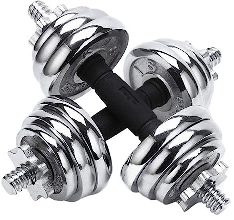 Kurzhanteln Hanteln Plating-Hantel-Langhantel-Set, Eisenhantel, Heim-Fitnessgeräte Für Herren, Ein Paar Fitness-Hanteln Mit Verstellbarem Gewicht Hantel Workout (Color : A, Size : 30kg(15kg*2))