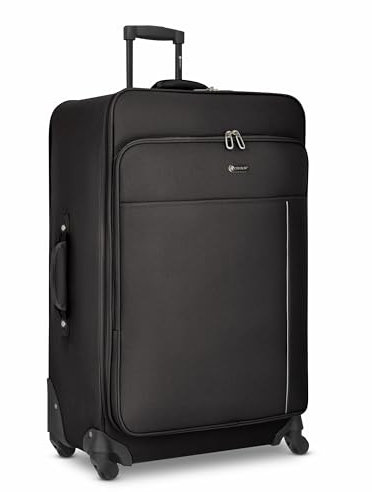 Check in CHECK.IN großer Weichgepäck Koffer | XL Trolley 47 x 29 x 75 cm aus hochwertigem, strapazierbarem Polyester Material | für Damen und Herren | 360° Rollen & Teleskopgriff | Sevilla Serie