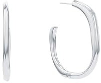 Calvin Klein Creolen für Damen Kollektion ELEMENTAL aus Edelstahl - 35000643