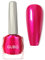 Pink Red Nail Varnish - Shimmer Pearl Nail Polish - Bright Pink Pearlescent nail polish Quick Dry - Oil Base Breathable Nail Polish Long Lasting No Chip No Bake For Manicure Home