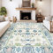 MAST DOO Teppich Wohnzimmer Waschbarer 80x150cm - Boho Kurzflor Teppich Schlafzimmer - Orientalischer Vintage Teppiche Weich rutschfest Design für Schlafzimmer, Esszimmer, Küchen