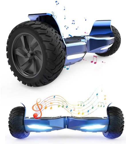 VOUUK 8,5 Zoll Hummer Offroad-Hoverboard, App-Steuerung, mit Bluetooth und LED-Licht, leistungsstarker Motor, geeignet für Erwachsene und Kinder