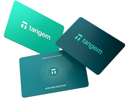TANGEM Wallet (Electric Sea - 3 cards) / Electra Sea