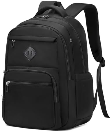 Sisipoet Schulrucksack Teenager, Einfarbiger Rucksack Mädchen 3.-7. Klasse | Rucksack Kinder Ergonomisch mit Gepäckgurt, Gepolstertes Laptopfach, Schultasche Mädchen für Schule Reisen
