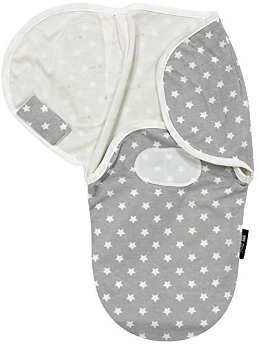 Alvi Wickeltuch Harmonie Sterne Silber One Size