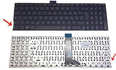 Pcprice Tastiera per Notebook ASUS A555 A553 K533 K555 X553 X555 F553 F555 K501