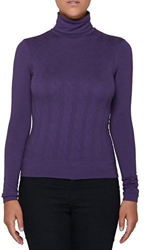 SENSI' Pullover Damen Rollkragen Strickmode Made in Italy