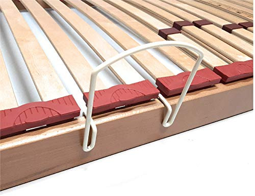 Coppia Set di Ferma materassi Laterali UNIVERSALI Qualsiasi Tipo di Letto - (1 Coppia pz 2) (Rete Fissa)