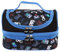 Fringoo® Multi-Compartment Kids Lunch Bag Thermal Insulated Cooler Bag School Nursery Double Decker Food Snacks Carrier (Gamer)