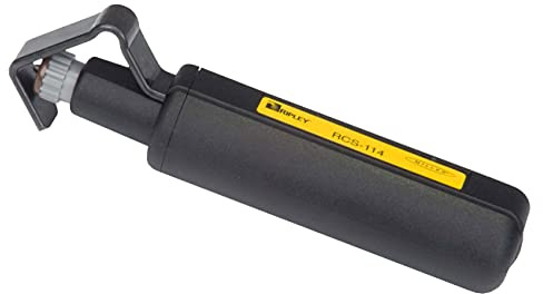 Miller RCS-114 Hard Cable Jacket Strippers for Professional Technicians, Electricians, and Installers, Easily Portable Tool, 3.5 Ounces