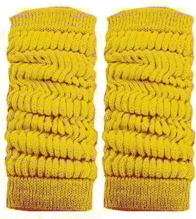 Toocool - Damen-Beinstulpen, Mädchen-Stulpen Ideal für Tanz, Modisch und warm Baby-Beinstulpen, Stulpen für Damen und Beinwärmer LO-LW01 [Eine Größe, Gelb]